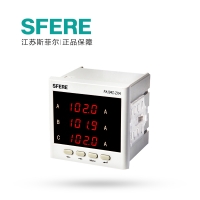 斯菲爾（SFERE） 數顯 三相交流 電流表 PA194I-2X4  AC5A